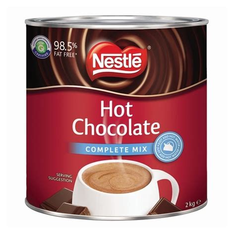 Nestle Hot Chocolate Complete Mix Powder Kg Impact