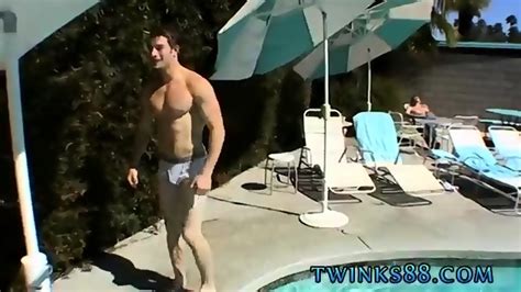 Peeping Men Masturbating Gay Zack Mike Jackin By The Pool