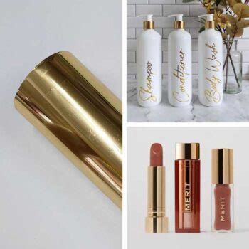 Fita hot stamping para plástico I Dourado e prata