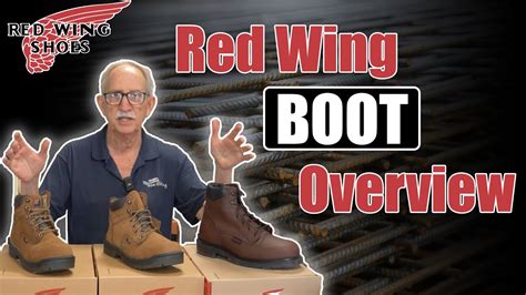 Red Wing Boots Overview Youtube