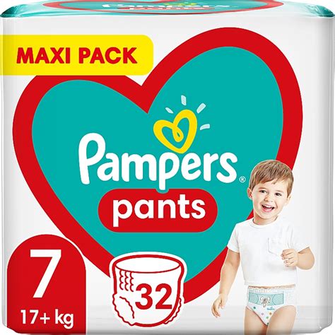 Pampers Couches Culottes Pants Taille 7 17 Kg 32 Pcs Makeup Fr