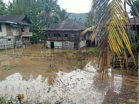 Puluhan Rumah Sering Dilanda Banjir Warga Buay Nyerupa Tunggu