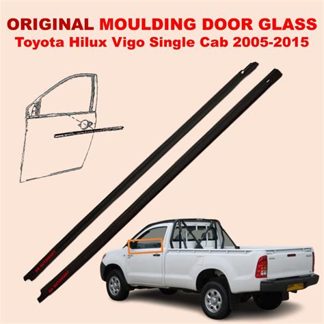 ORIGINAL Toyota Hilux Vigo Single Cab 2005 2015 Outer Door Moulding