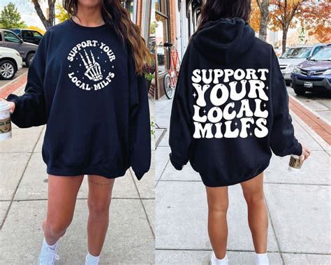 Support Your Local Milfs Png Milf Svg Cutting File Funny Png Etsy