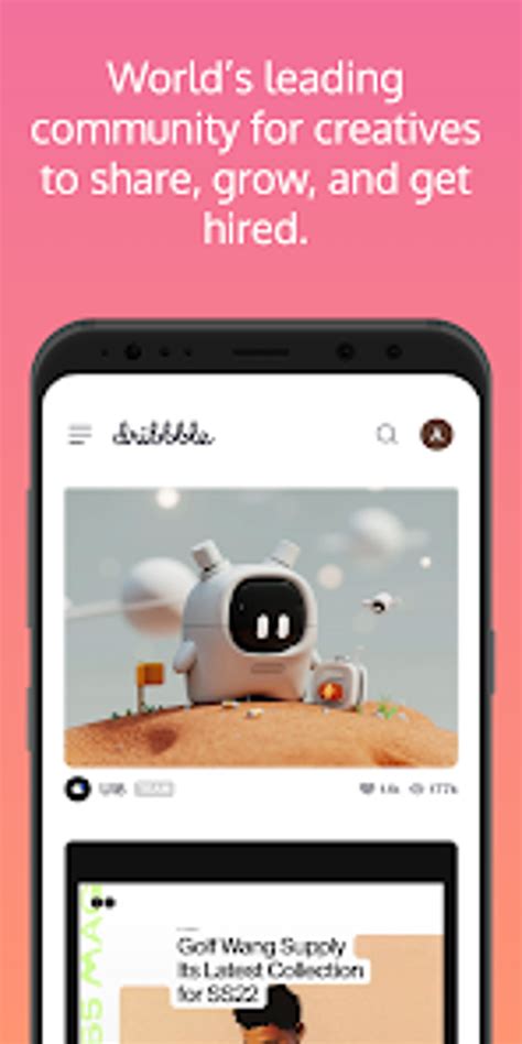 Dribbble Design Inspiration สำหรับ Android ดาวน์โหลด