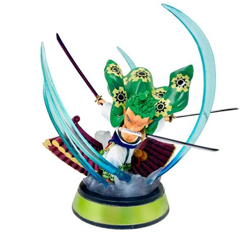 Mô Hình Anime One Piece Roronoa Zoro ở Vương Quốc Wando Trên Mái Nhà Cao 14cm - Figure Tượng ...