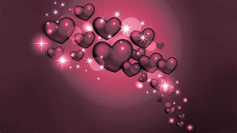 Pink Love Heart Backgrounds 56 Pictures Wallpaperset