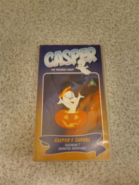 CASPER THE FRIENDLY Ghost Casper S Capers VHS 1995 Retro Vintage