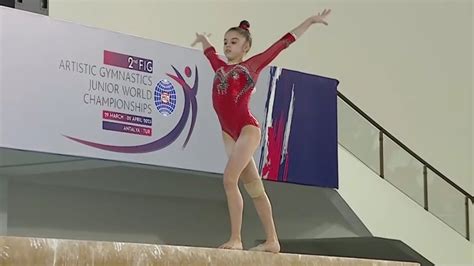 Giulia Perotti ITA All Around Final Routines Junior World