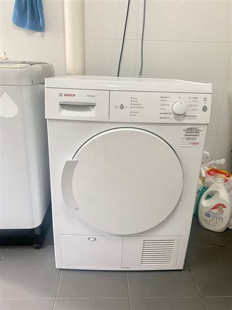 Well Maintained Bosch Dryer For Moving House Sale Tv Home Appliances