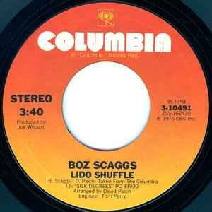 Boz Scaggs - Lido Shuffle (1977, Pitman Pressing, Vinyl) | Discogs