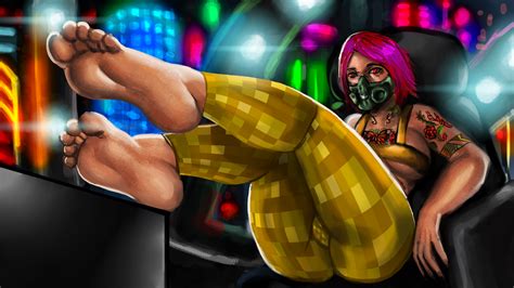 Cyberpunk Girl Clothed By MutantPrawn Hentai Foundry