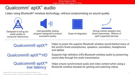 Qualcomm aptX Adaptive: Neuer Bluetooth-Codec passt sich dynamisch an ...