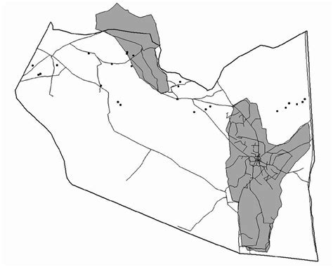Thomsons Gazelle Gazella Thomsoni Distribution Within Kimana Group