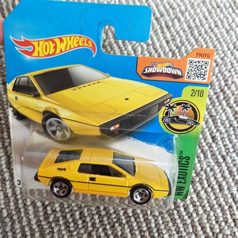 Hot Wheels Lotus Esprit S1 Yellow HW Exotics Perfect Birthday Etsy UK