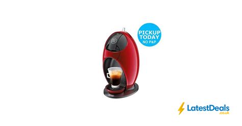 NESCAFE Dolce Gusto Jovia Manual Coffee Machine Red Free C&C at Argos ...