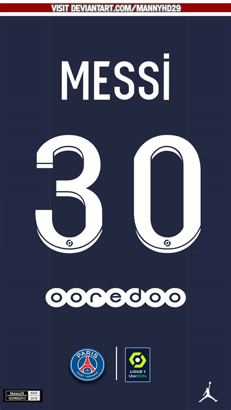 Psg New Kit 2223 Lionel Messi 1080x1920 By Mannyhd29 On Deviantart