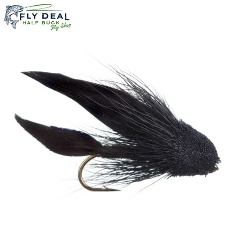 All Black Muddler Fly Deal Flies