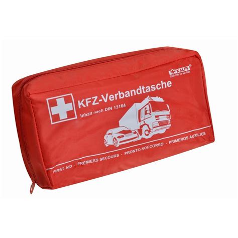 KFZ Verbandtasche Standard Rot 130596