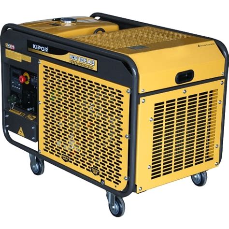 Электрогенератор дизельный KIPOR KDE12EA3 (8,8 кВт) трехфазный - bastion.ge