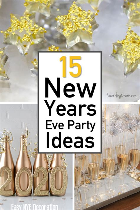 15 Amped Up New Years Eve Party Ideas - The Unlikely Hostess