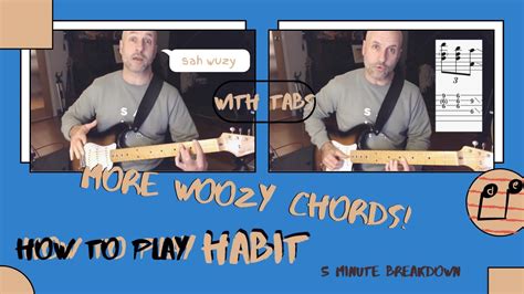 How To Play Habit By Still Woozy On Guitar In 5 Minutes YouTube