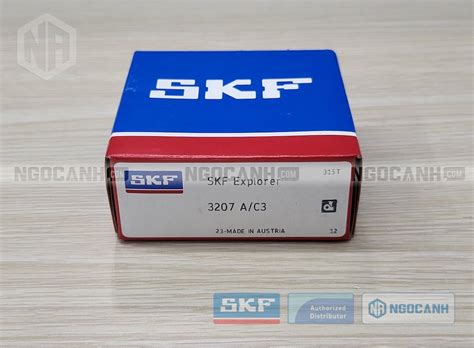 Vòng bi SKF 3207 A/C3 chính hãng, Đại lý ủy quyền SKF