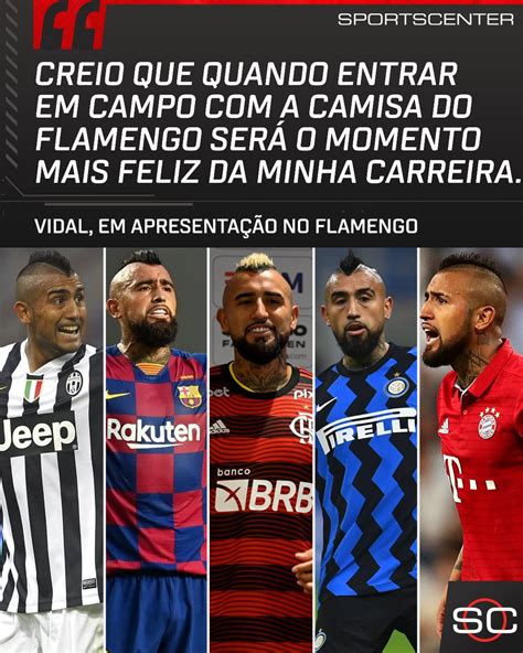 SportsCenter Brasil On Twitter Vidal Jogou Em Gigantes Europeus Como