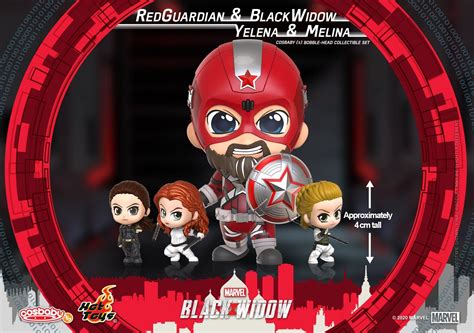 Black Widow Gets Wave Of Cosbaby Figures From Hot Toys
