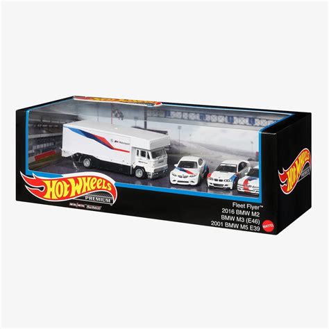 Jual Hot Wheels Premium Fleet Flyer Bmw Motorsport Set Box Shopee Indonesia