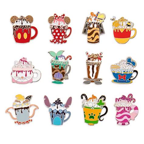 Disney Happy Holiday Hot Cocoa Mystery Pin Pack ShopDisney Disney Pins Sets Disney Pins