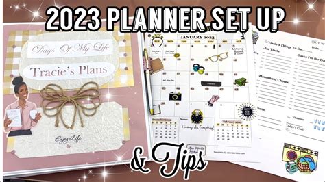 Planner Set Up Instructions For Planners Diy Binder Planners