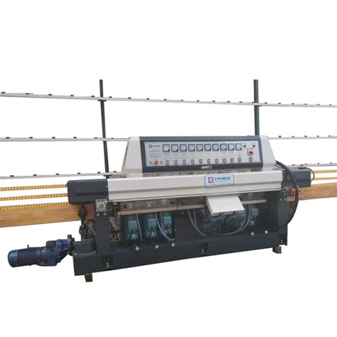 Automatic Glass Straight Line Polishing Machine With Computer New