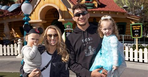 Patrick Mahomes Brings Family to Disneyland After 2024 Super Bowl | Us