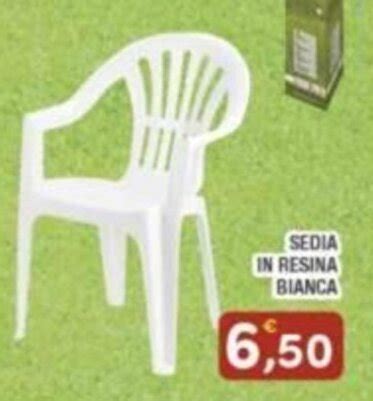 Sedia In Resina Bianca Offerta Di Maury S