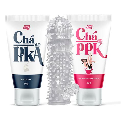 Kit Produtos Sexshop Cha De Ppk Excitante Adstringente Aperta Vagina Pika Engrossa Retarda