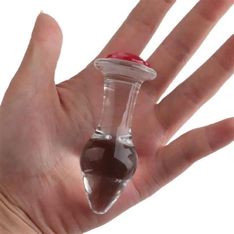 Plug Anal en cristal Non métallique BDSM sans vibrateur dilatation anale produits attrayants