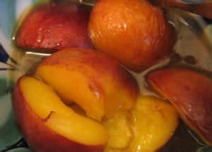 Hot Peaches In Butterscotch Sauce Fuss Free Flavours