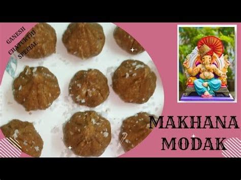 ganesh chaturthi special makhana modak