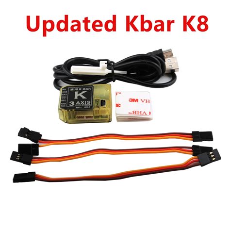 Kbar Yellow K8 V2 Three Axis Gyroscope 3 Axis Gyro Flybarless System