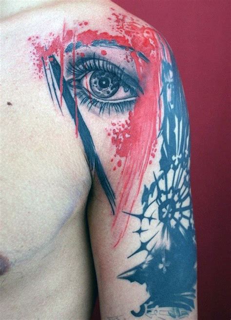 70 Red Ink Tattoo Designs For Men 2023 Inspiration Guide