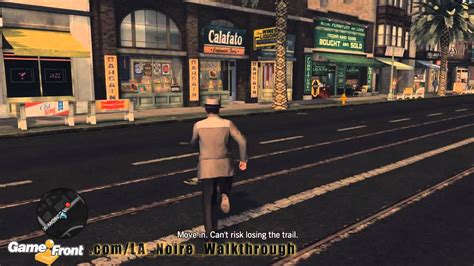 LA Noire DLC Walkthrough PT The Naked City Part YouTube
