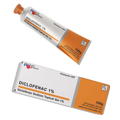 Diclofenac Sodium Topical Gel 1 Pain Relief For Joint Inflammation