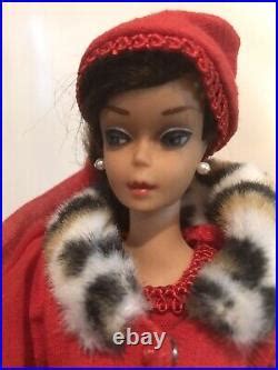 Brunette Swirl Ponytail Barbie Matinee Repro Fashion Stunning Vintage Japan Doll