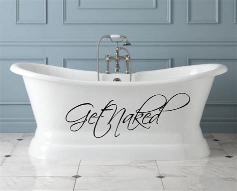 Decal Get Naked Wall Decal Home Decor X Walmart