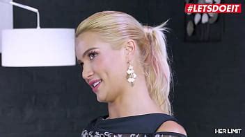 HER LIMIT Cherry Kiss Big Ass Blonde Loves Balls Deep Anal Sex