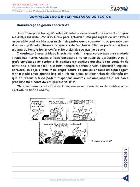 Compreensão E Interpretação De Textos Pdf - Aula 02 - Compreensão e Interpretação de Textos | PDF | Interpretação ...