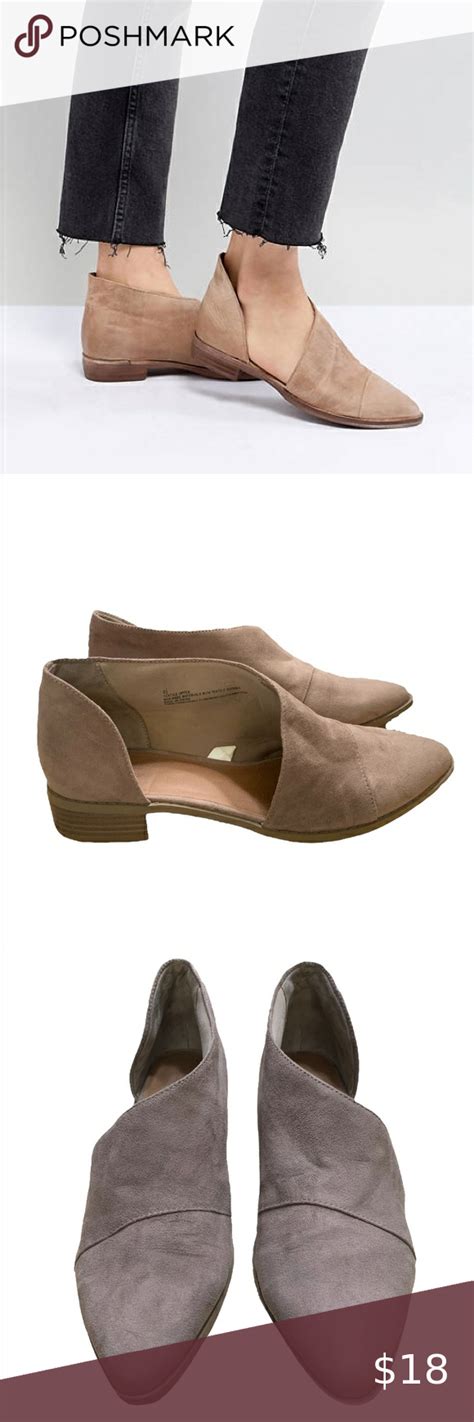 Universal Thread Nude Wenda Cut Flat Closed Toe Slip On Cut Out Bootie