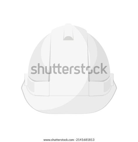 white hard hat front view   royalty  licensable stock