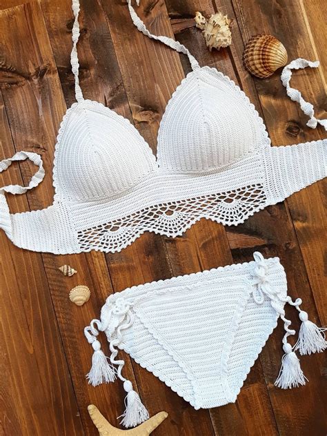 Crochet Swimsuit Crochet Swimwear Crochet Bikini Sexy Etsy